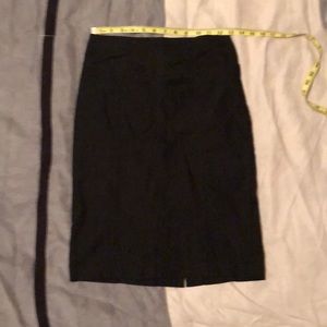 Black sexy pencil skirt